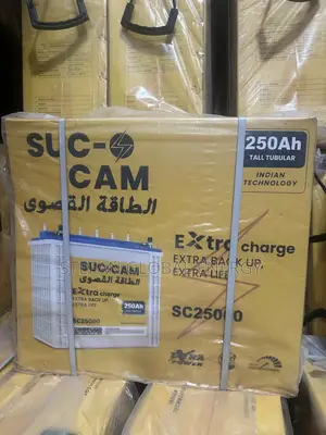250Ah Sucam Tubular Battery