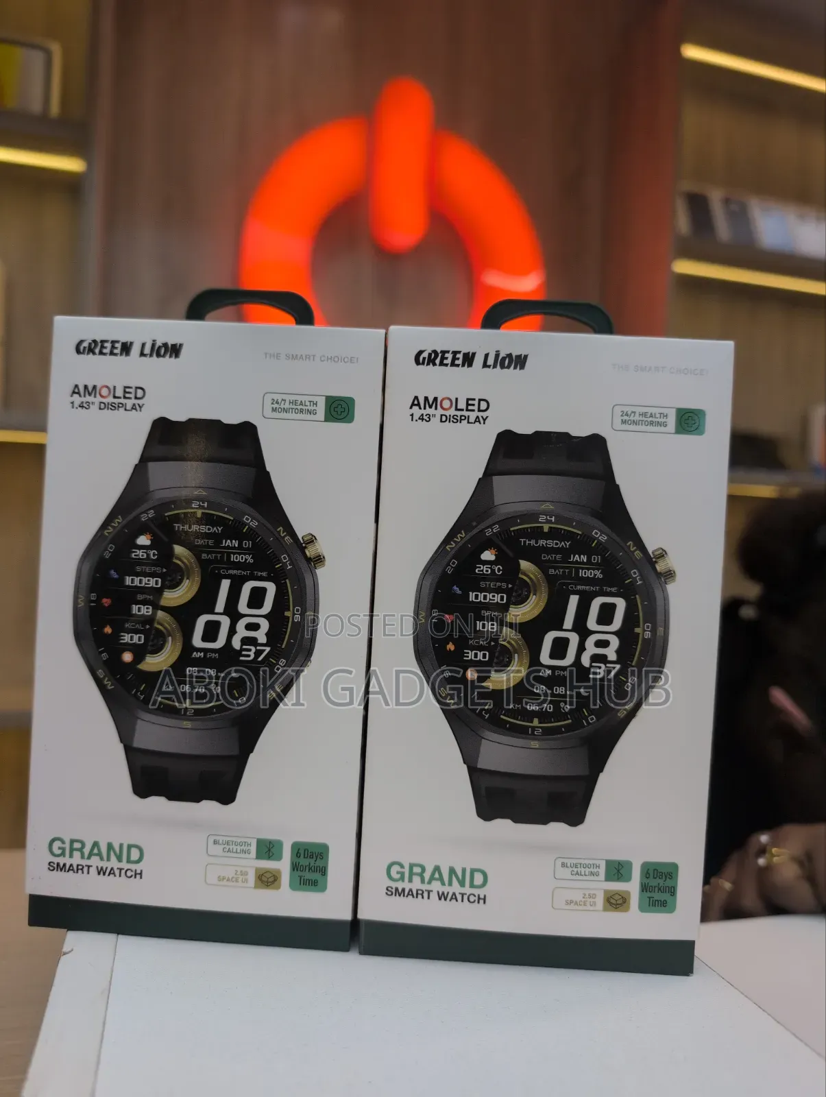Green Lion Grand Smart Watch
