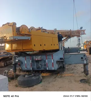 100tons Krupp Motorize Crane