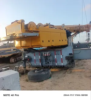 100tons Krupp Motorize Crane