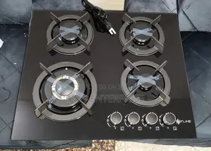 High Quality Cabinet Cooker 4 Gas Burners With Glass Design
