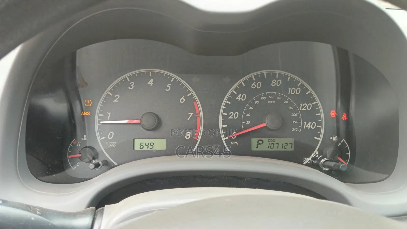 Toyota Corolla 2009 Silver