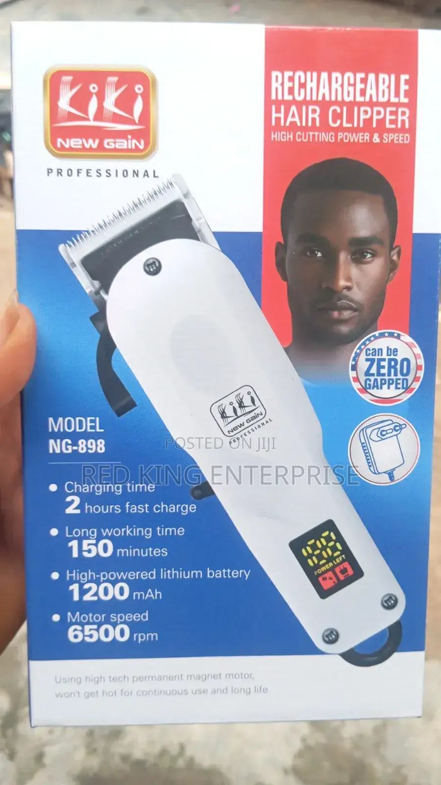 898 Rechargeable Clipper