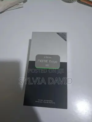 New Infinix Note Edge 256 GB Black