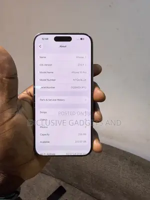 Apple iPhone 15 Pro 256 GB White