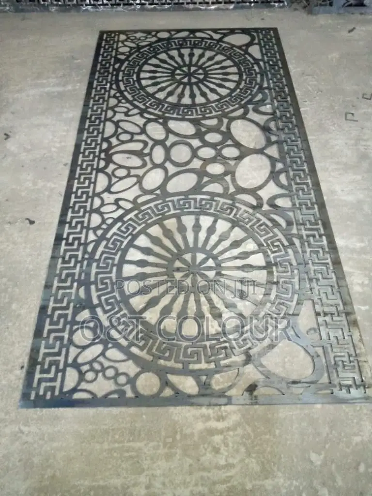 Laser Cut Design Plate 4x8 Feet,2mm Full Thickness