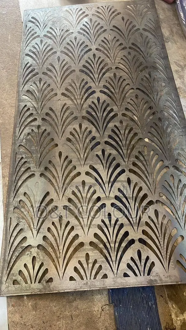 Laser Cut Design Plate 4x8 Feet,2mm Full Thickness