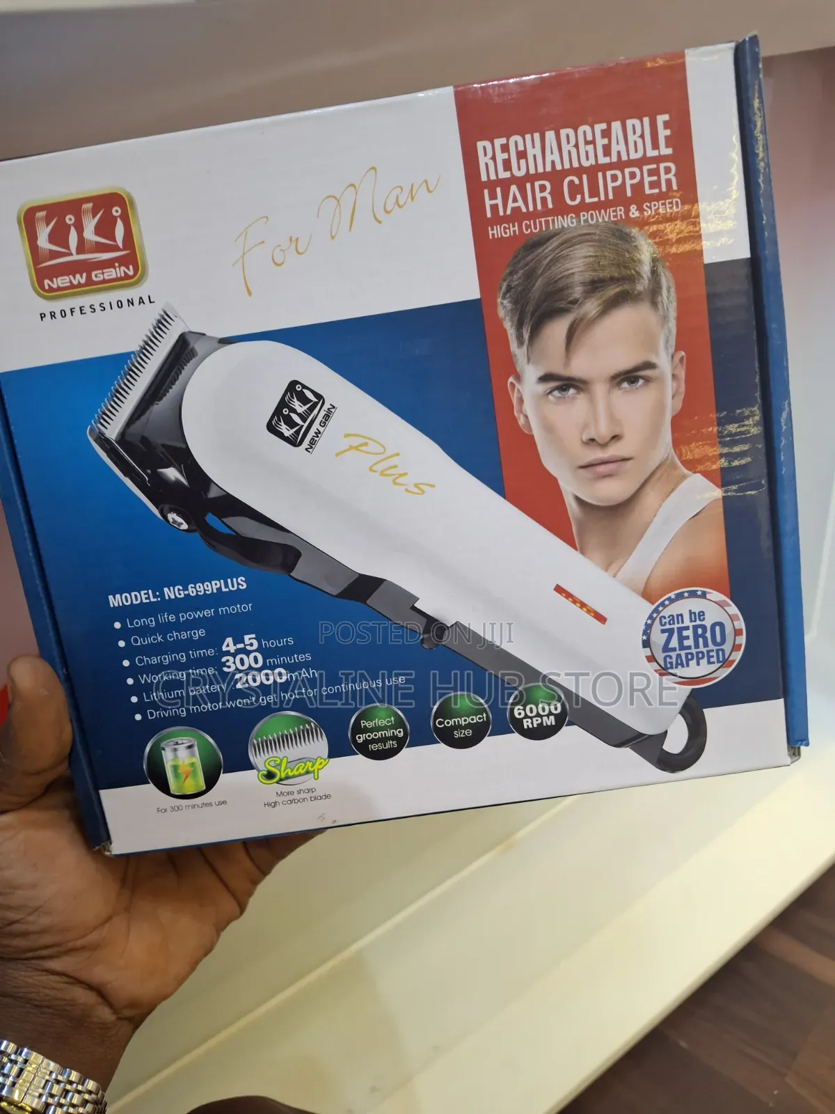 Kiki Rechargeable Non DIGITAL Clippers