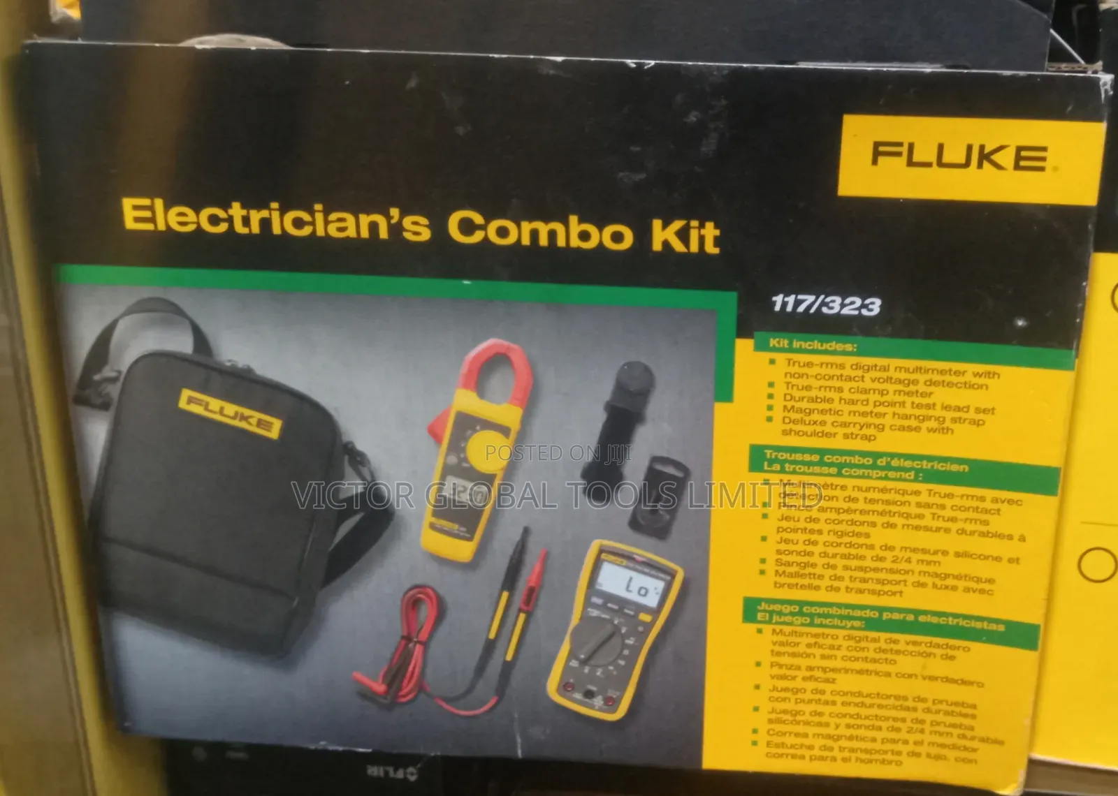 Fluke 117/323 Electrician Combo Kit