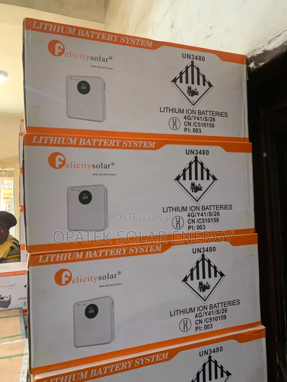 Felicity Lithium Battery 2.5kwh 24v Available