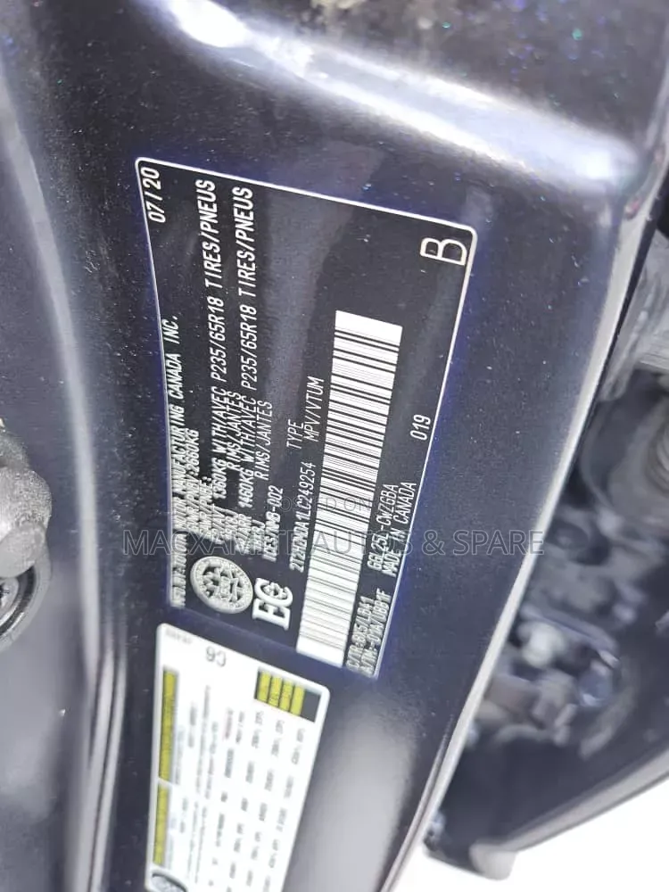 Lexus RX 350L 4WD 2020 Blue