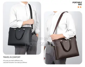 Pu Leather Conference/Laptop Bag