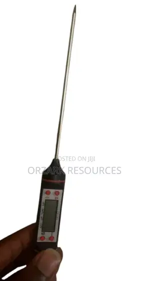 Digital Food Thermometer With LCD Display
