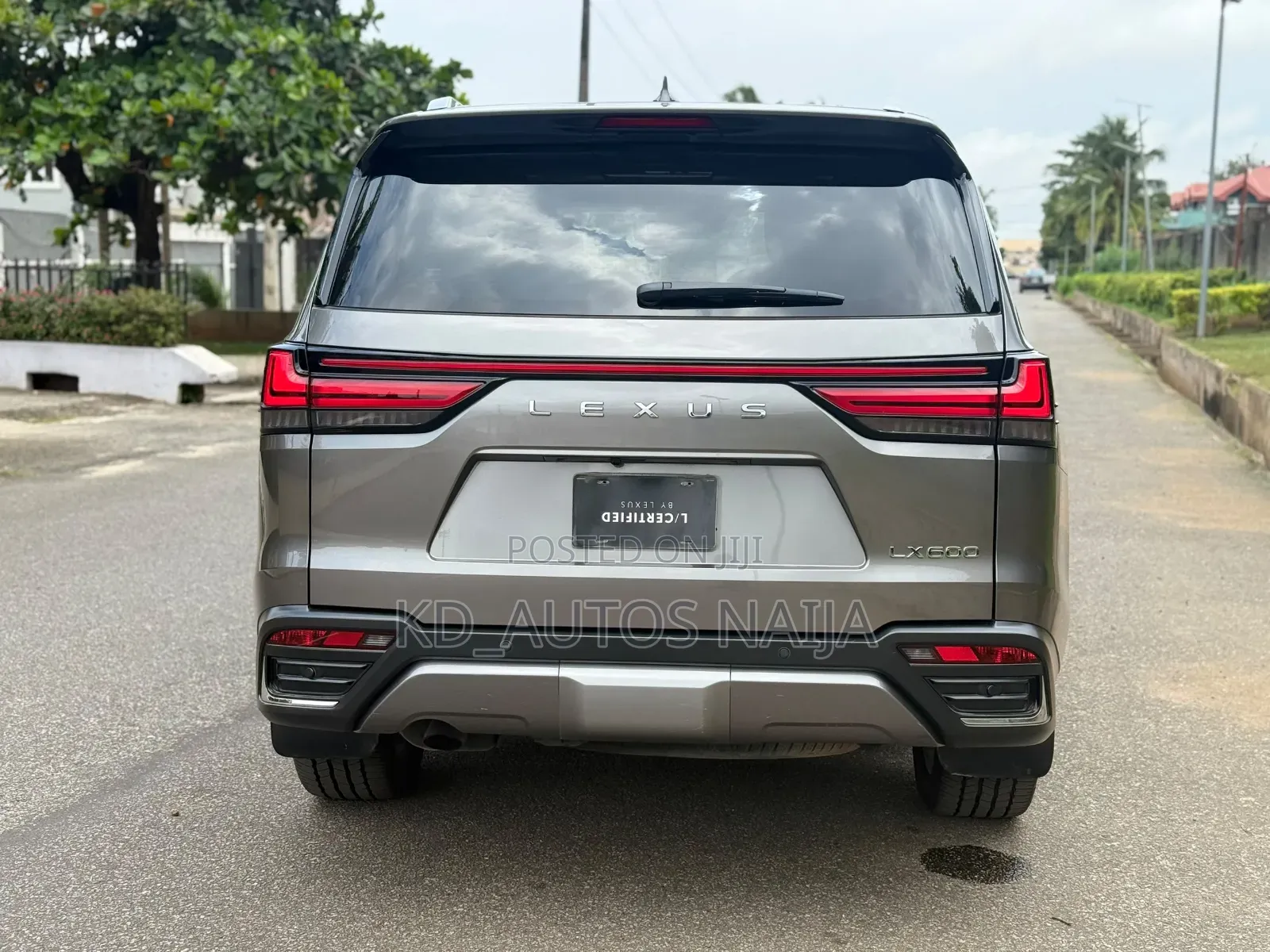 Lexus LX 600 2022 Gray