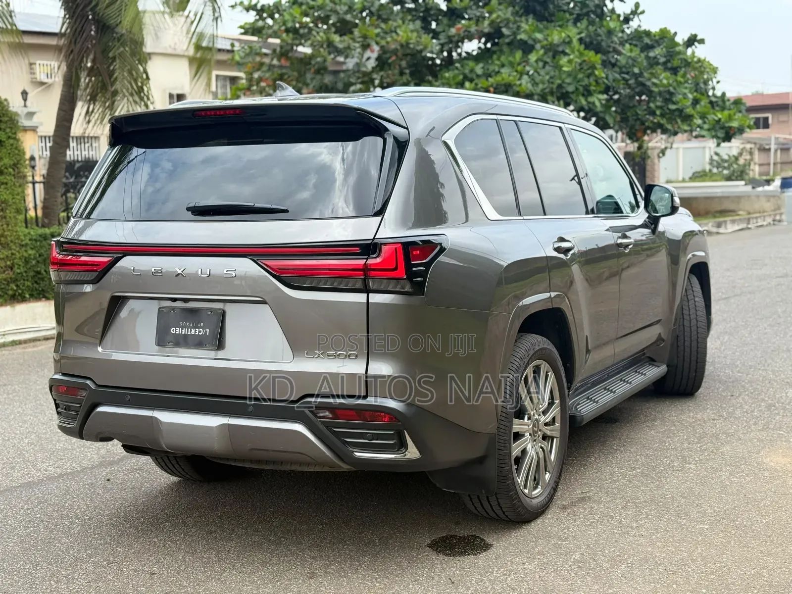 Lexus LX 600 2022 Gray