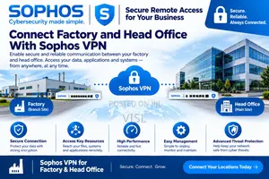 Connect Factory and Head Office With Sophos VPN