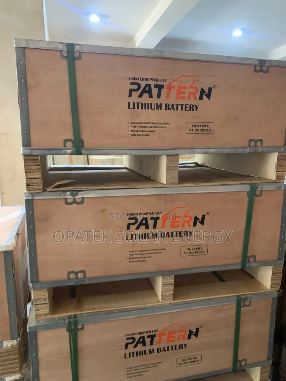 Pattern Lithium Battery 10kwh 48v Available