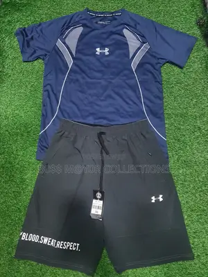 Under Armour Top & Short for Gym/Sports
