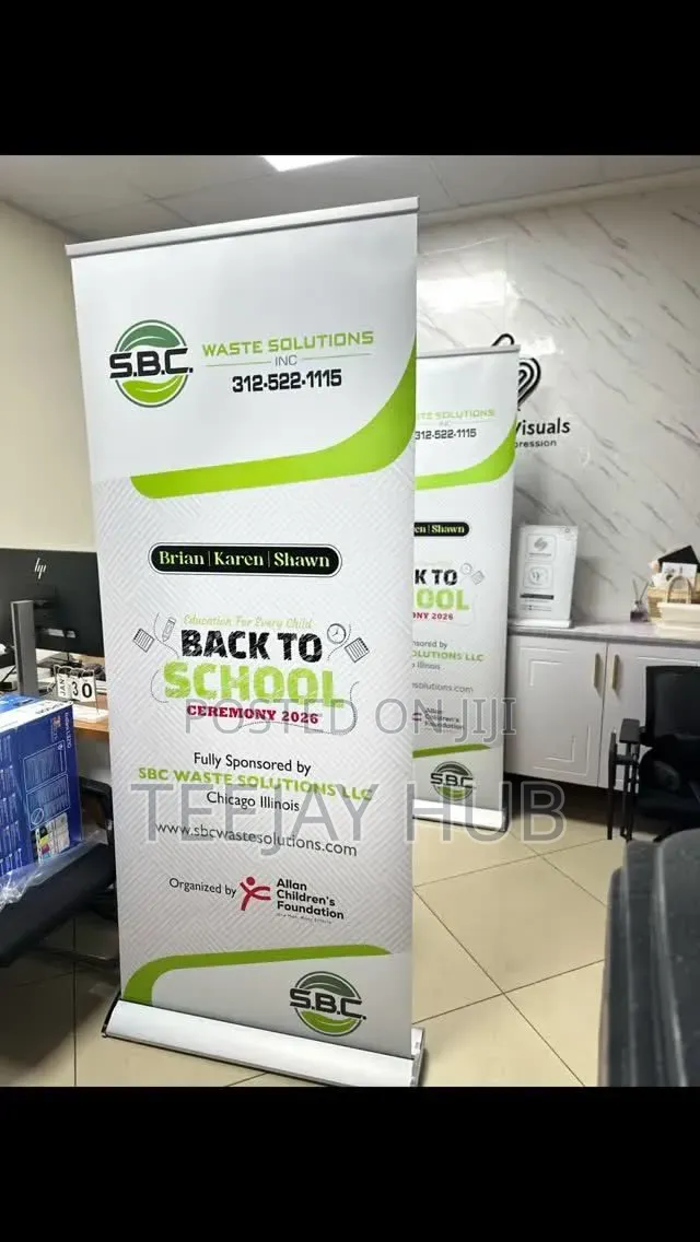 Roll Up Display for Exhibition
