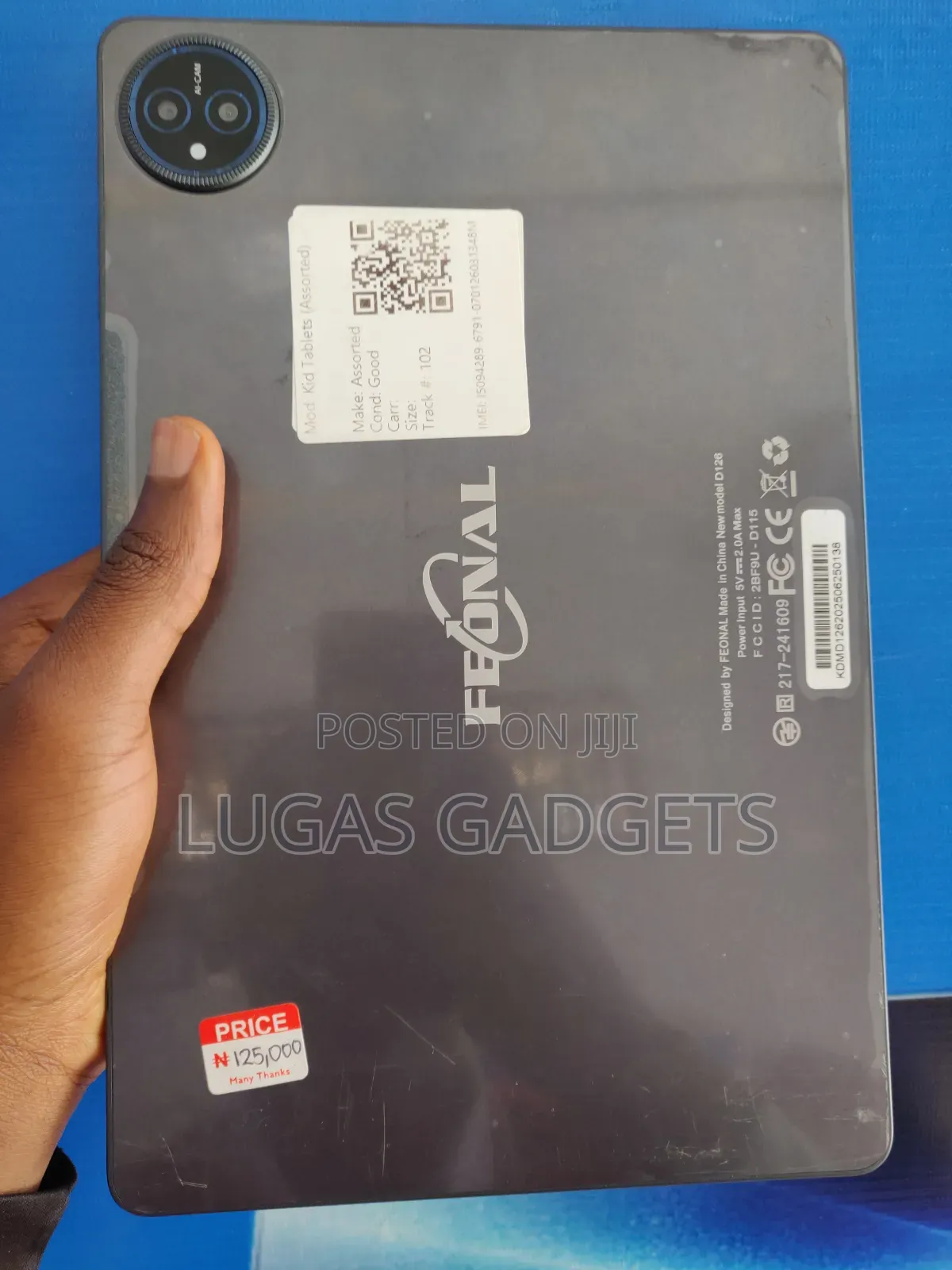 Fidel Note 4 128 GB Black