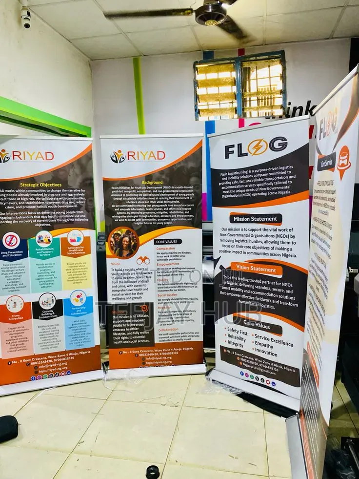 Roll Up Display for Exhibition