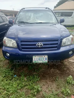 Toyota Highlander 2004 Blue