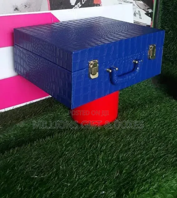 Blue Gift Boxes/Styrofoam Coolers