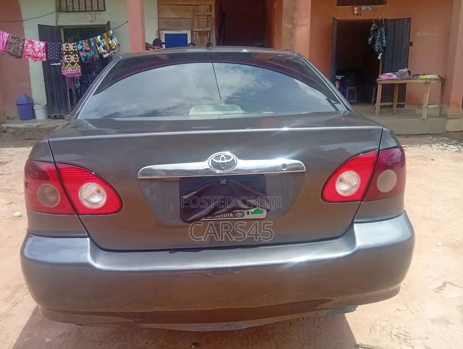 Toyota Corolla 2007 Gray