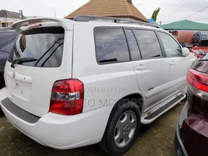 Toyota Highlander Limited V6 4x4 2007 White