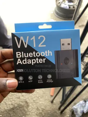 W12 Bluetooth Wireless Adapter USB/AUX Audio Transmitter & Receiver