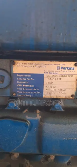 Perkins Diesel Generator TAG2 – Used Generator Set