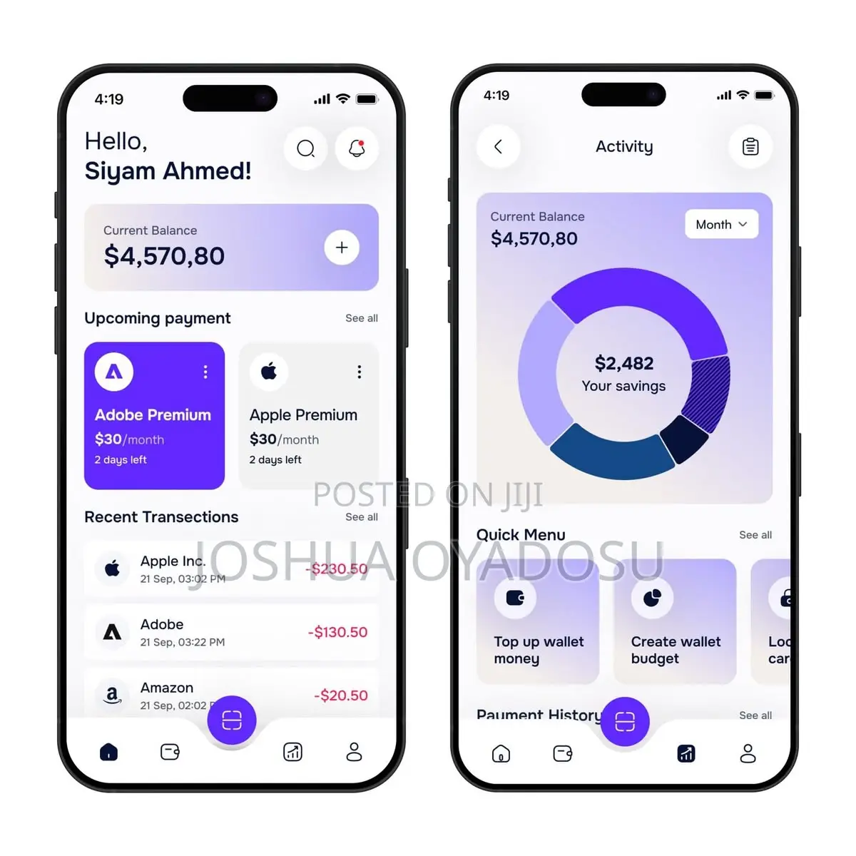 I Will Design a Modern Mobile Web App UI/UX That Users Will Love