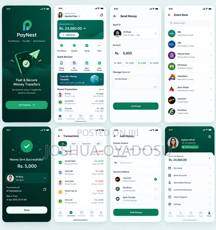 I Will Design a Modern Mobile Web App UI/UX That Users Will Love