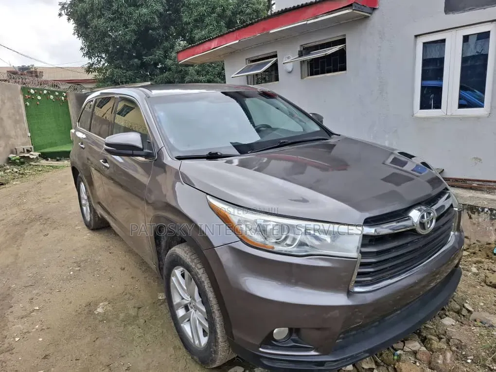 Toyota Highlander 2016 Gray