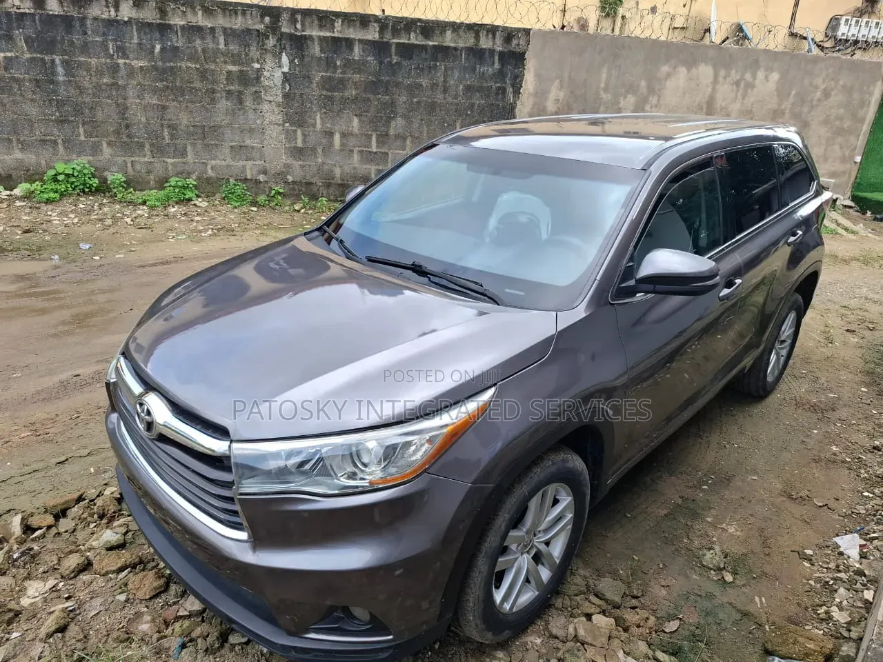 Toyota Highlander 2016 Gray