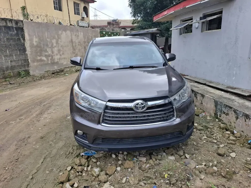Toyota Highlander 2016 Gray