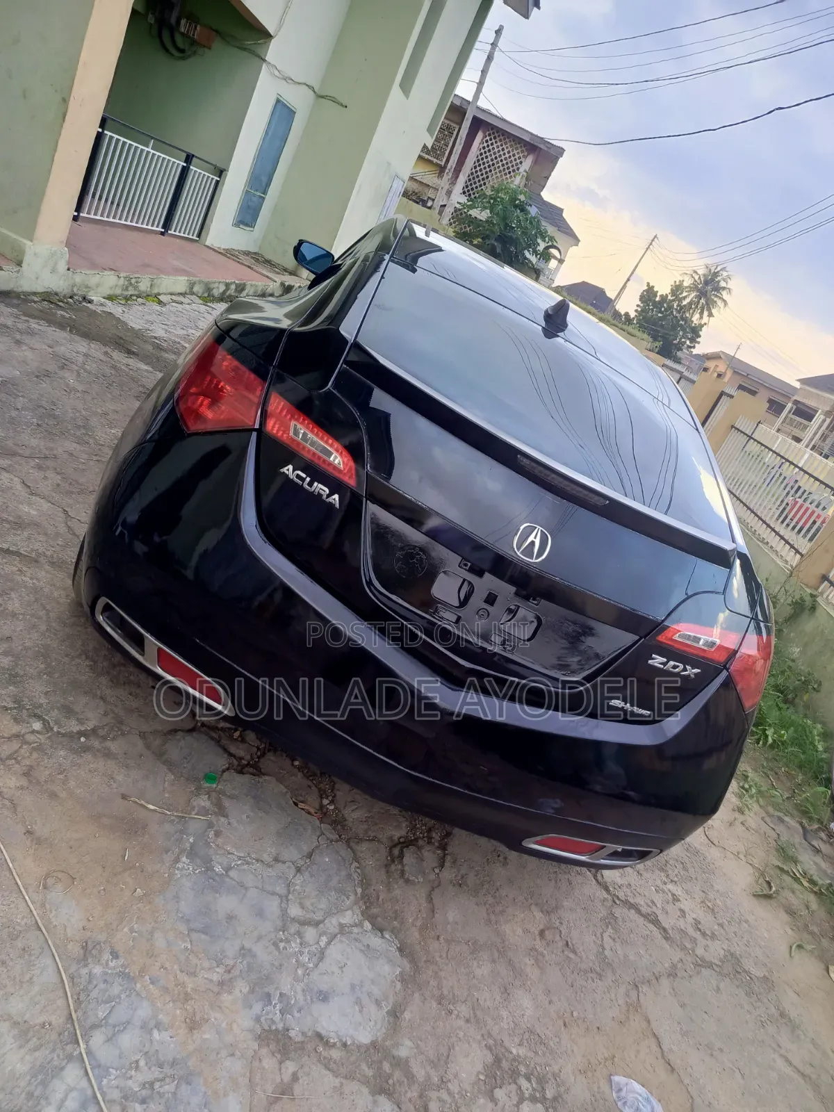 Acura ZDX Base AWD 2012 Black