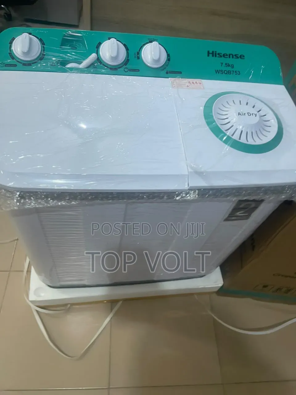 Hisense 7.5kg Top Load Wash and Spin Machine