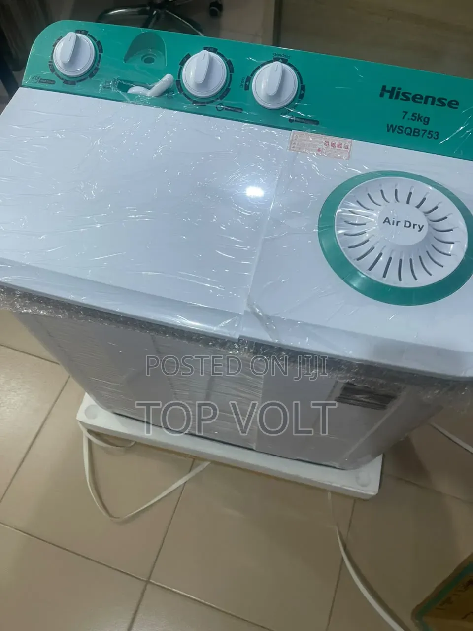 Hisense 7.5kg Top Load Wash and Spin Machine