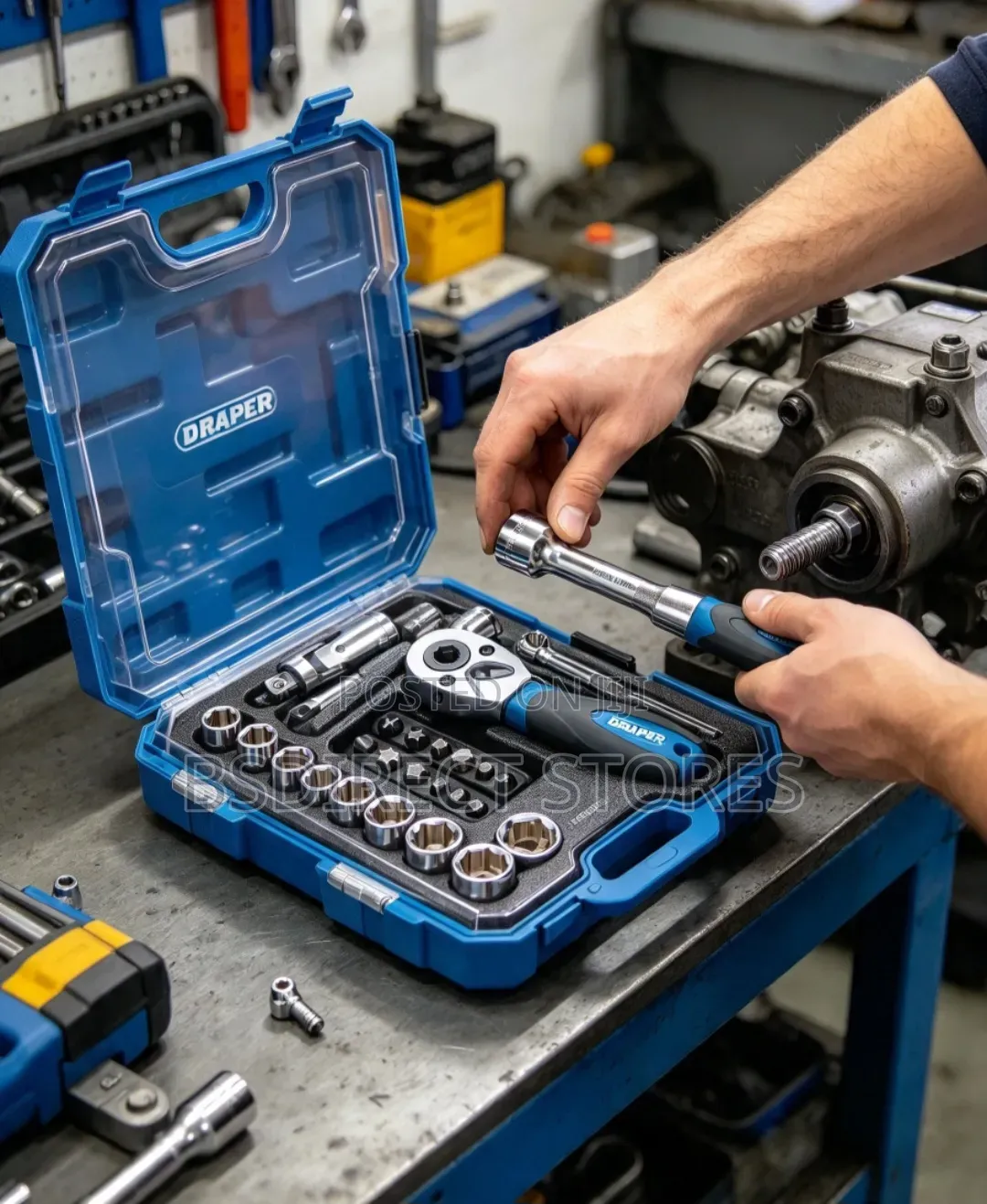 Draper Metric Mini Socket Set (1/4 Inch Square Drive)- 27pcs