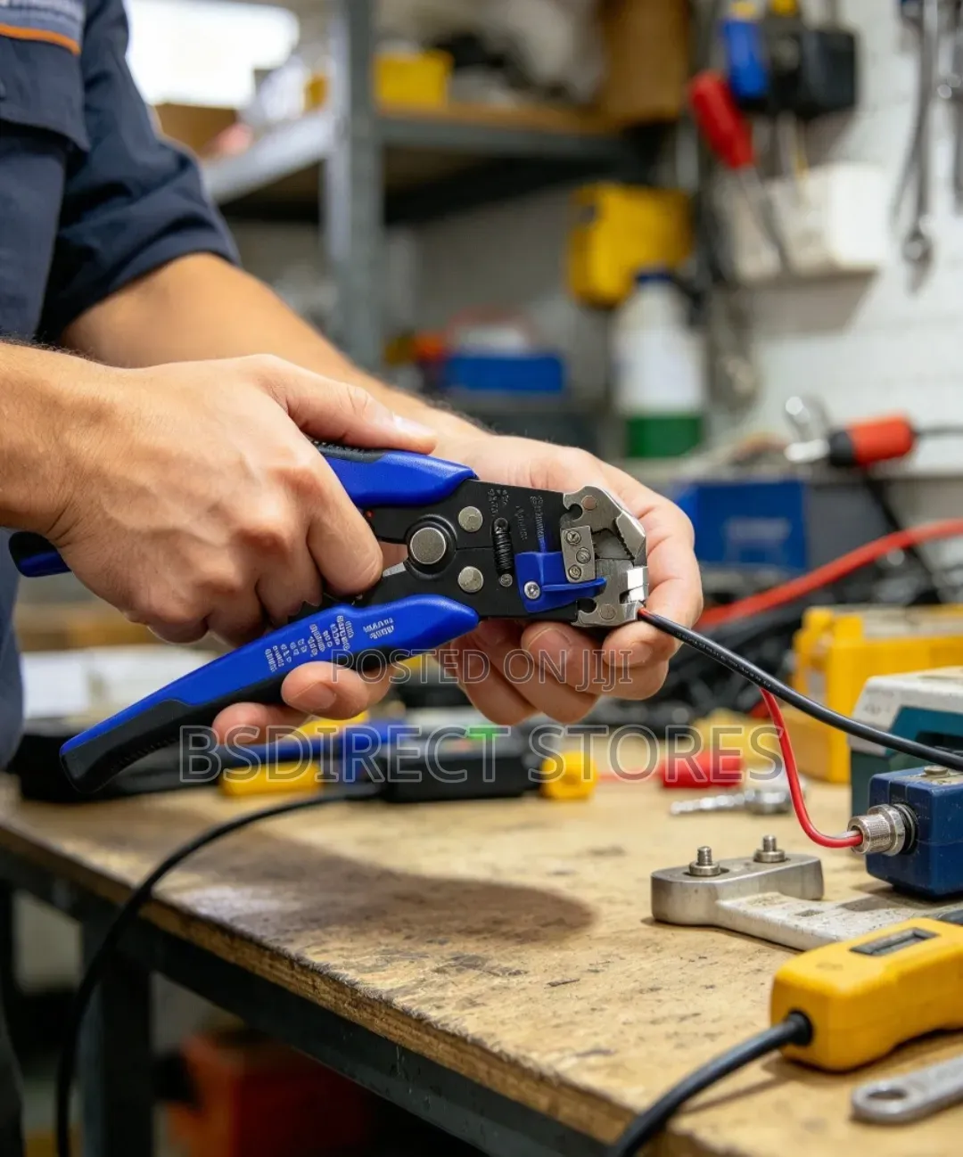 Laser Wire Stripper Automatic Self Adjusting Cable Pliers