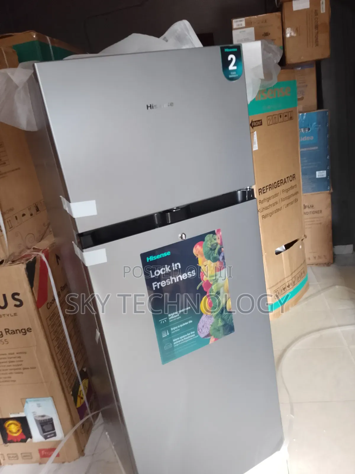 Available - Hisense 205L Frost Refrigerator – Quiet Efficient