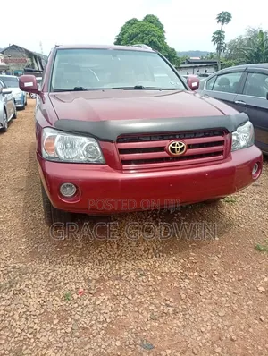 Toyota Highlander 2006 Red