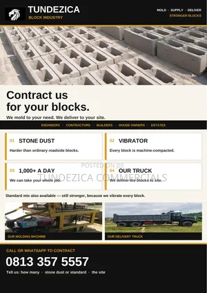 Contract Block Molding & Supply