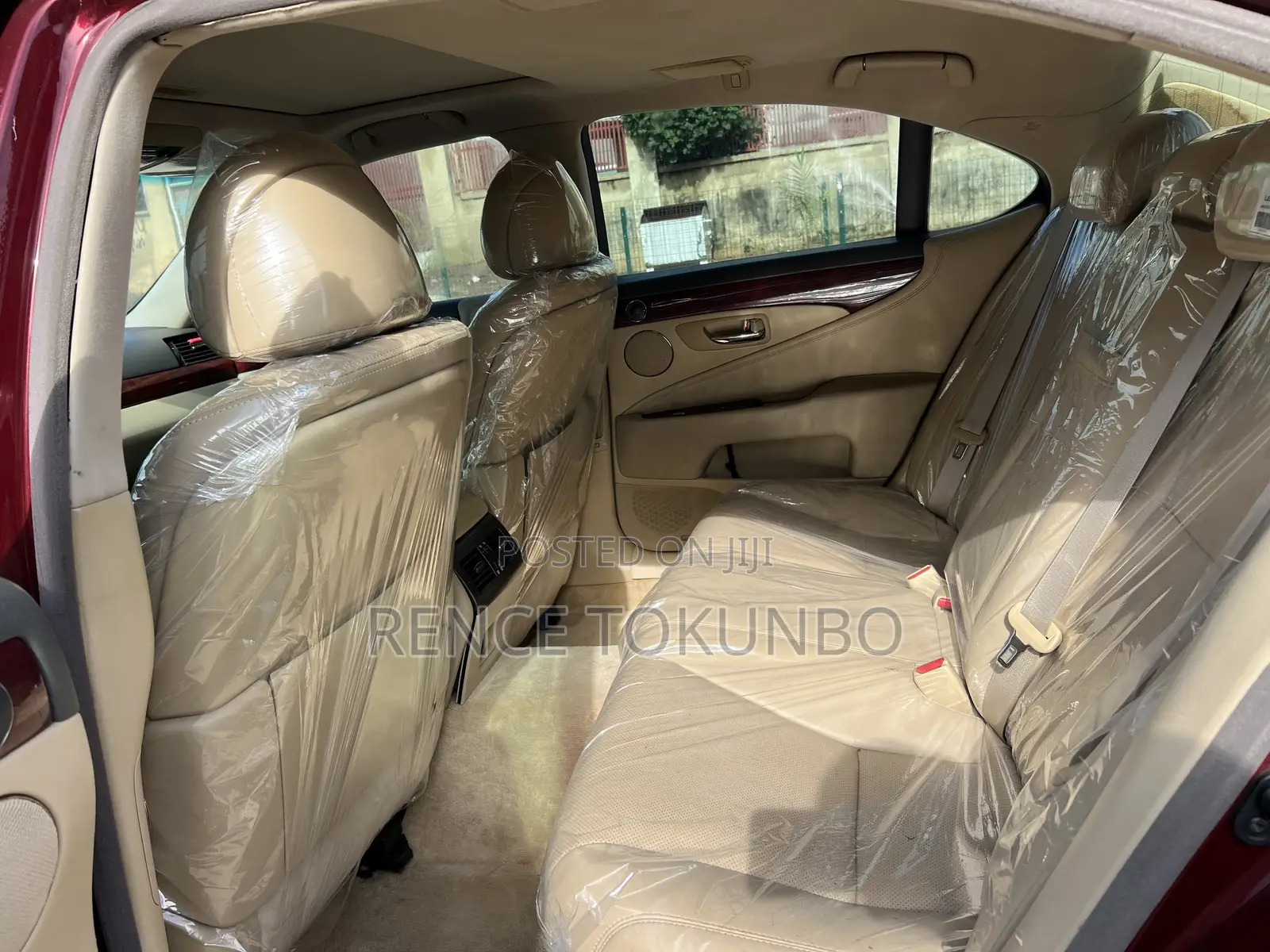 Lexus LS 2008 Maroon