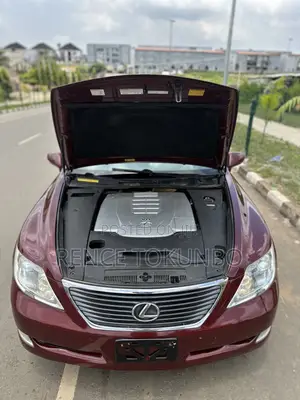 Lexus LS 2008 Maroon