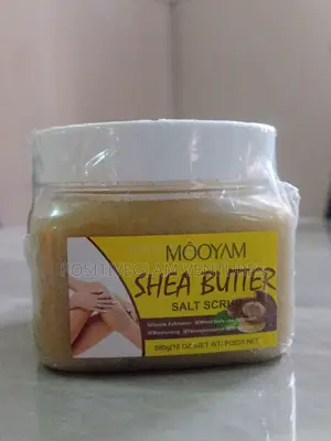 Shea Butter Salt Body Scrub 580g