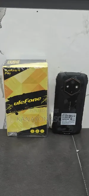 New Ulefone RugKing 4 Pro 256 GB Black