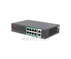10m/250m Transmission 10/100m 10-Port Poe Switch