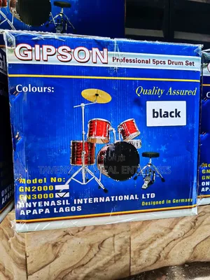 Gipson Professional 5pcs Drum Set